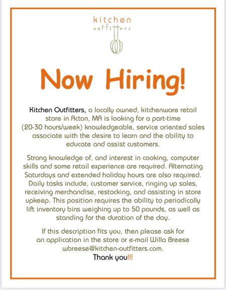 Join our team!