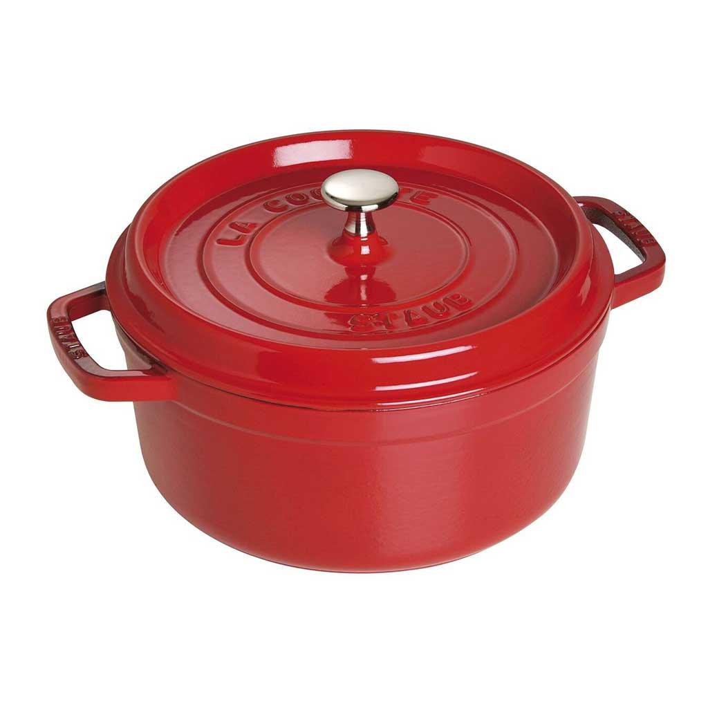 SALE! Staub 4 Quart Cocotte Dutch Oven Red