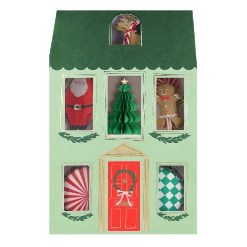 Festive Christmas Cupcake Decoration Kit