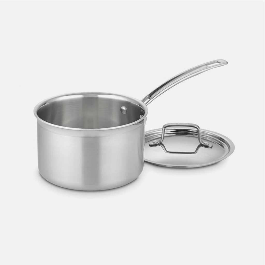 Cuisinart 3 Qt. Sauce pan Pot Stainless Steel Model #7193-20P With Lid