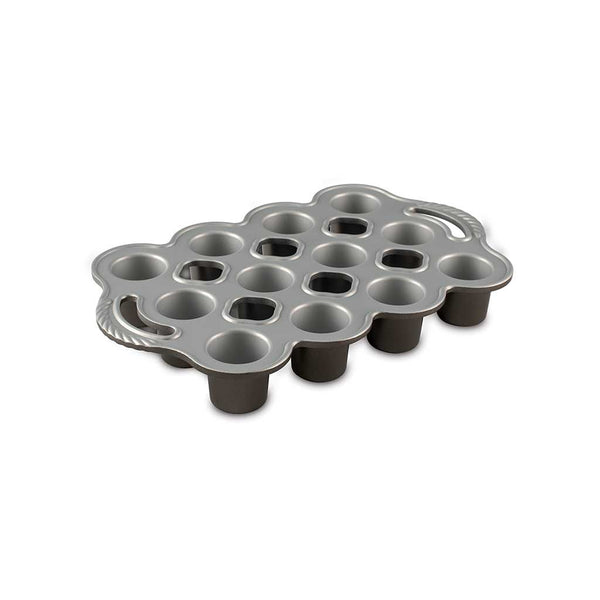 Nordic Ware Cast Aluminum Petite Popover Pan 12 Cavity 1/4 cup each